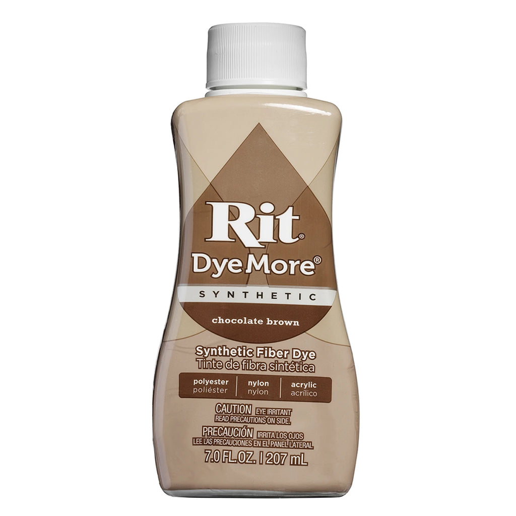 Rit DyeMore Synthetic Fiber Dye 7 oz - Chocolate Brown