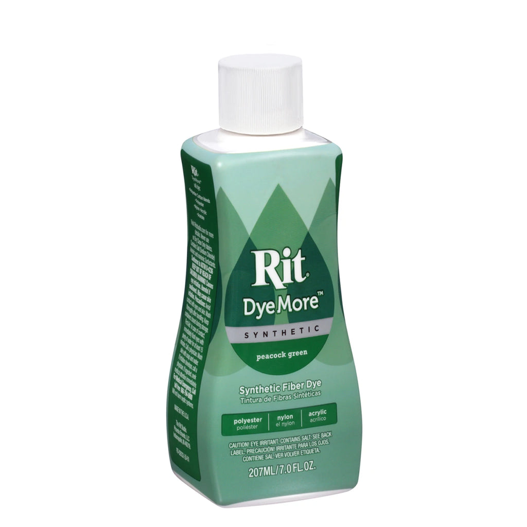 Rit DyeMore Synthetic Fiber Dye 7 oz - Peacock Green