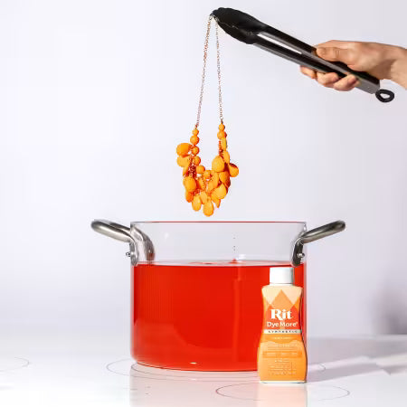 Rit DyeMore Synthetic Fiber Dye 7 oz - Apricot Orange