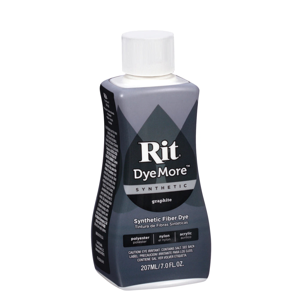 Rit DyeMore Synthetic Fiber Dye 7 oz - Graphite