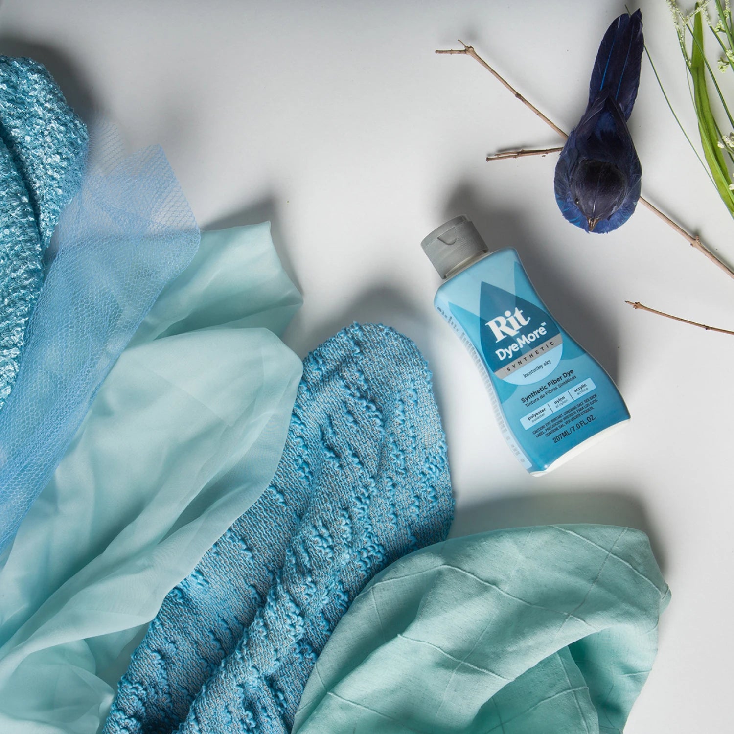 Rit DyeMore Synthetic Fiber Dye 7 oz - Kentucky Sky