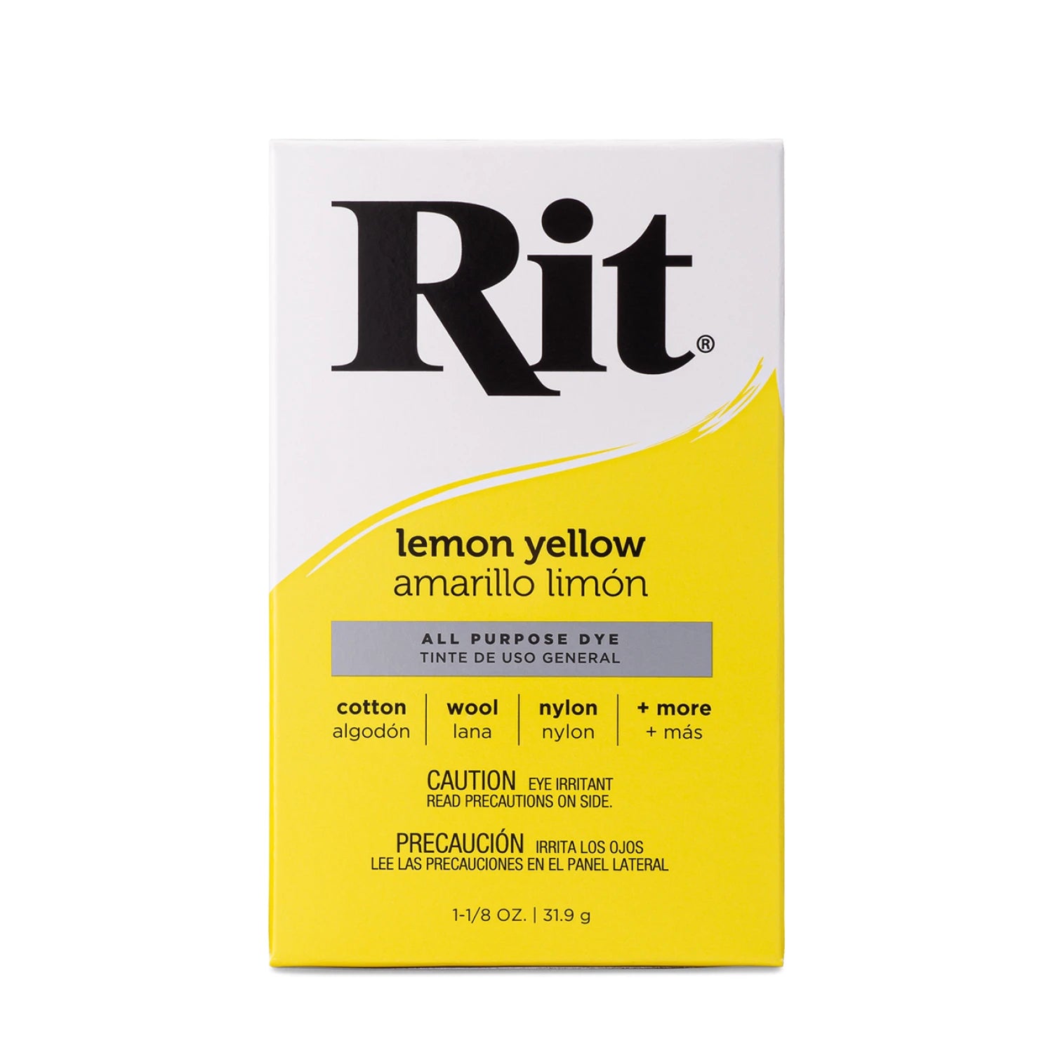 Rit All Purpose Powder Dye 1.125oz Lemon Yellow