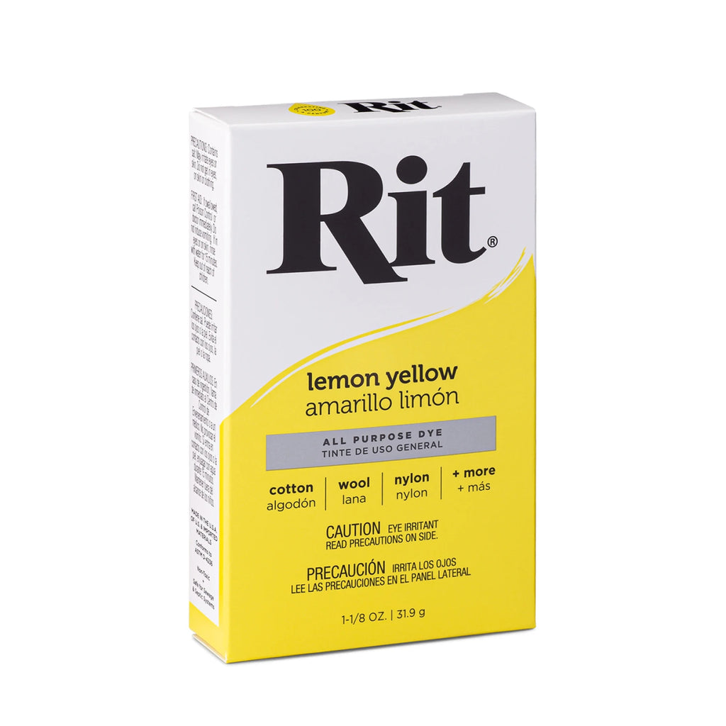 Rit All Purpose Powder Dye 1.125oz Lemon Yellow