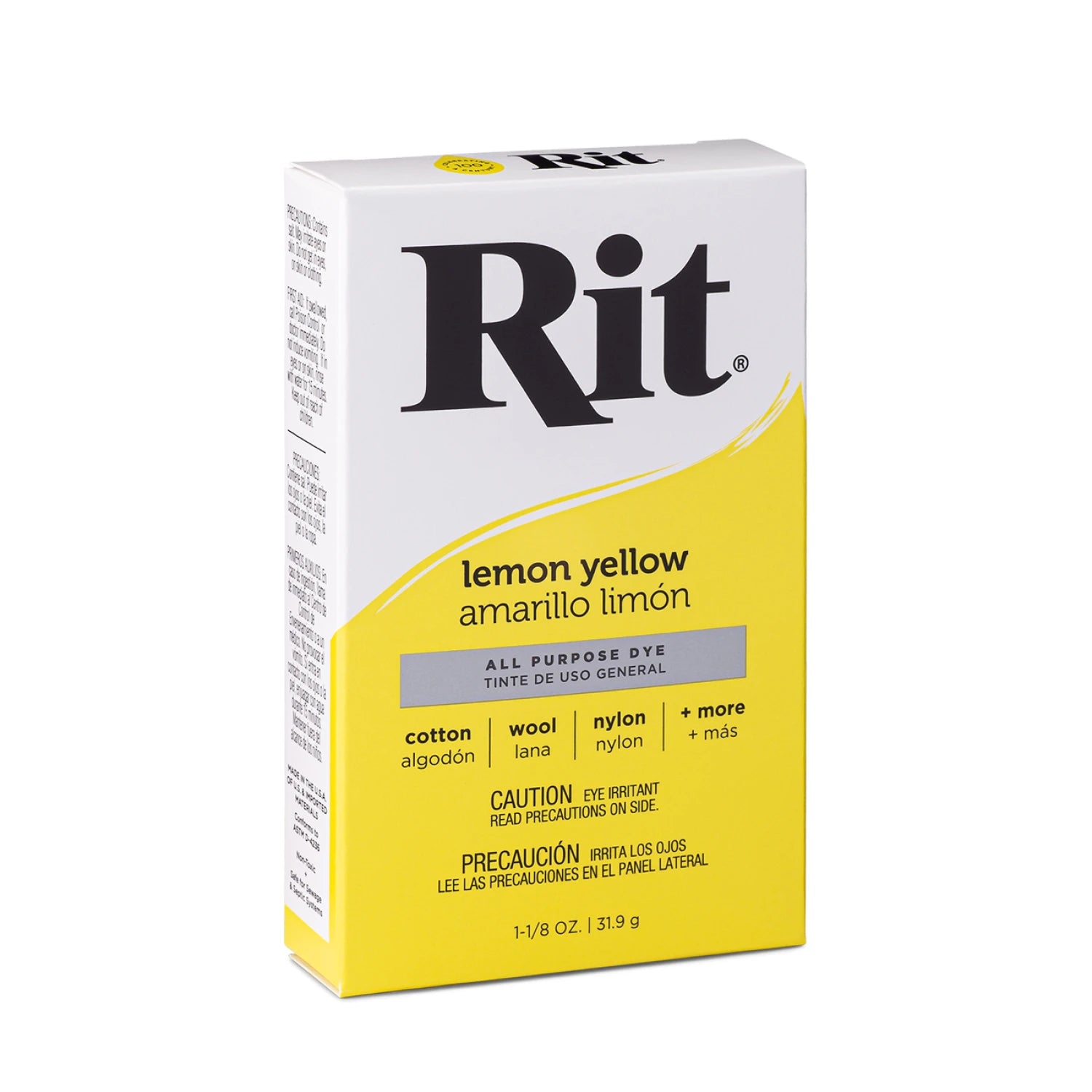 Rit All Purpose Powder Dye 1.125oz Lemon Yellow