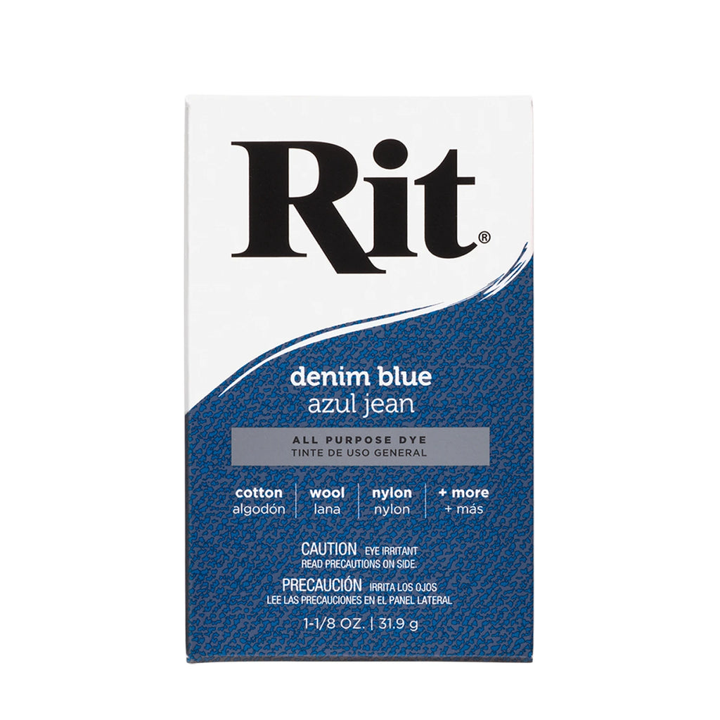 Rit All Purpose Powder Dye 1.125oz Denim Blue