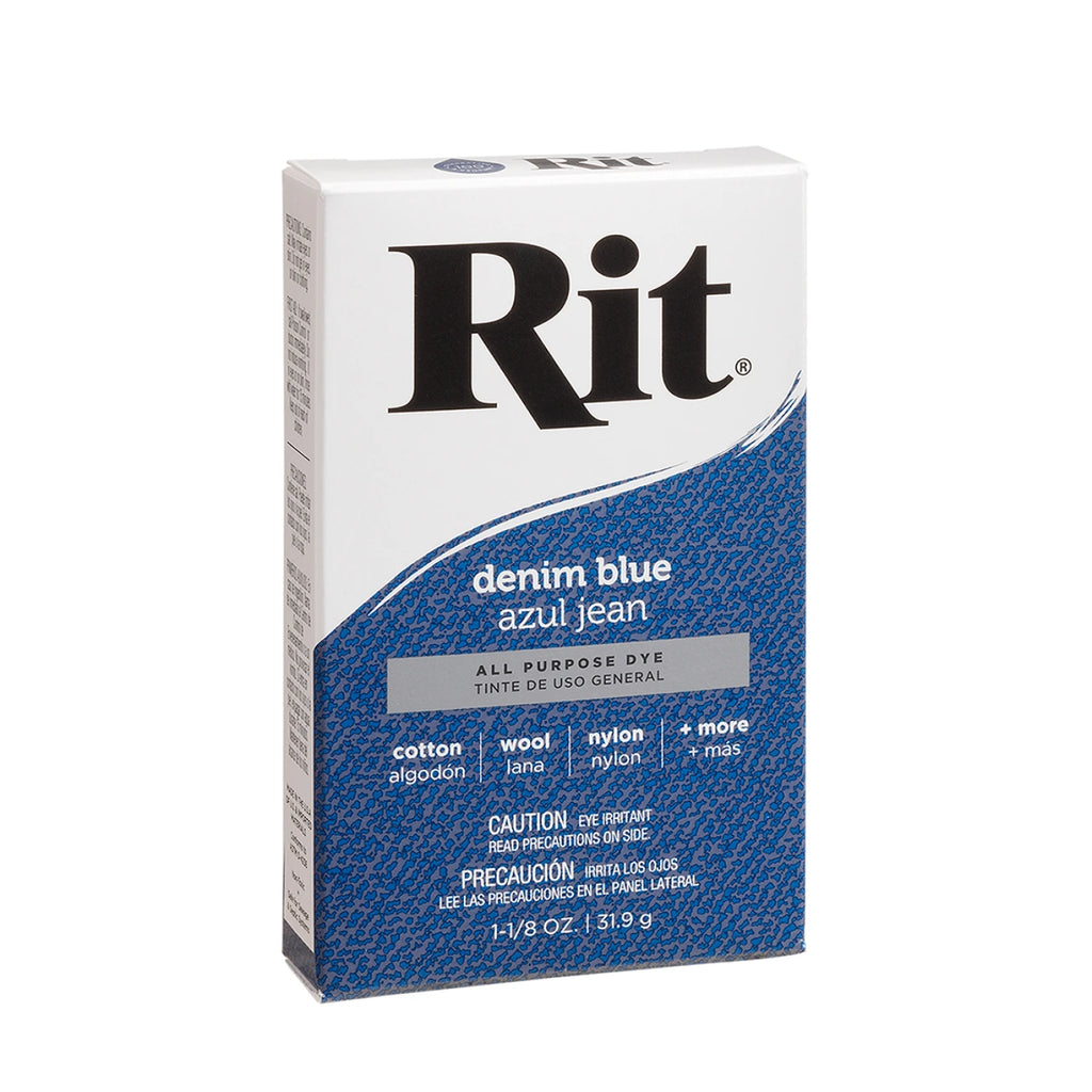 Rit All Purpose Powder Dye 1.125oz Denim Blue