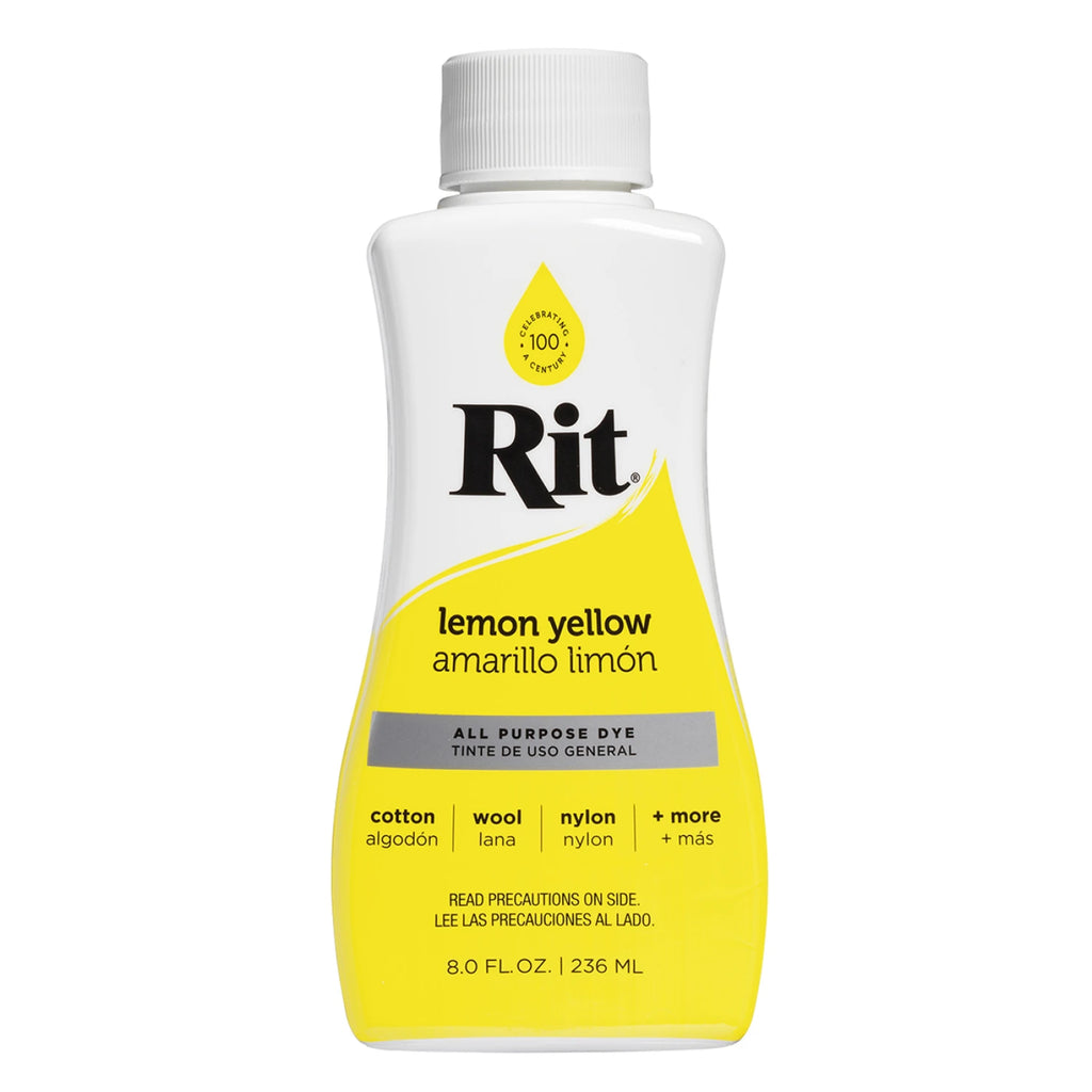 Rit All Purpose Liquid Dye 8oz Lemon Yellow