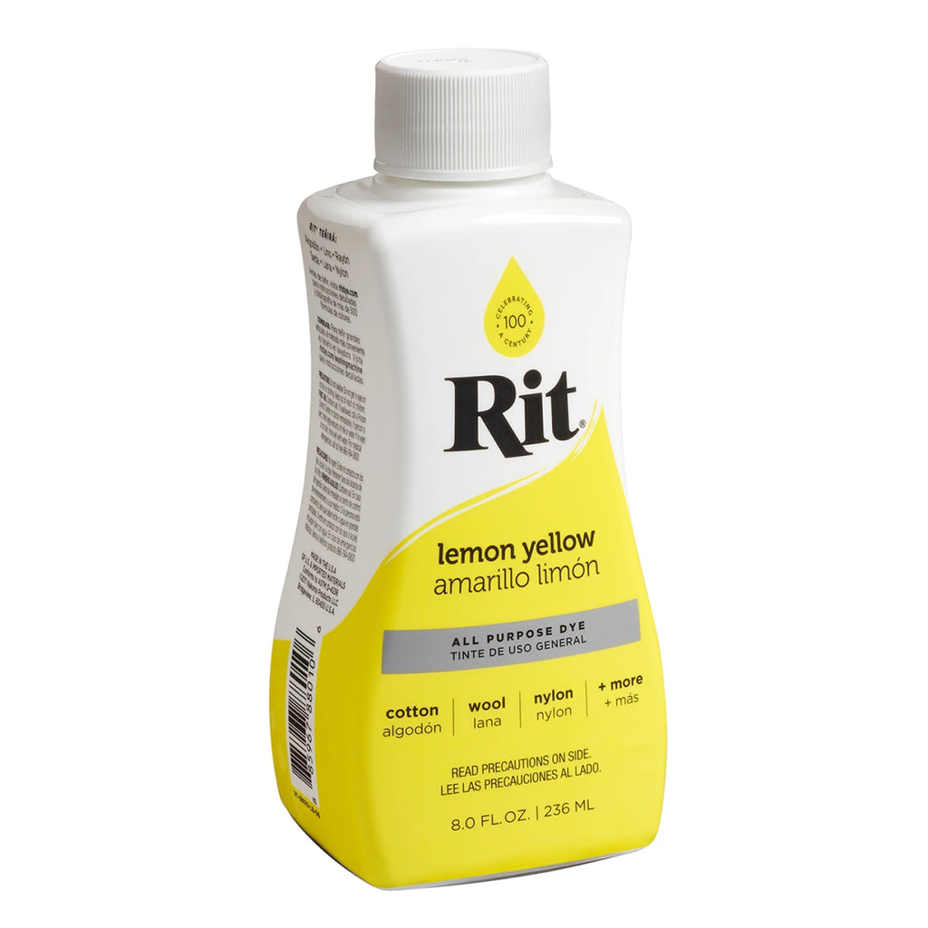 Rit All Purpose Liquid Dye 8oz Lemon Yellow