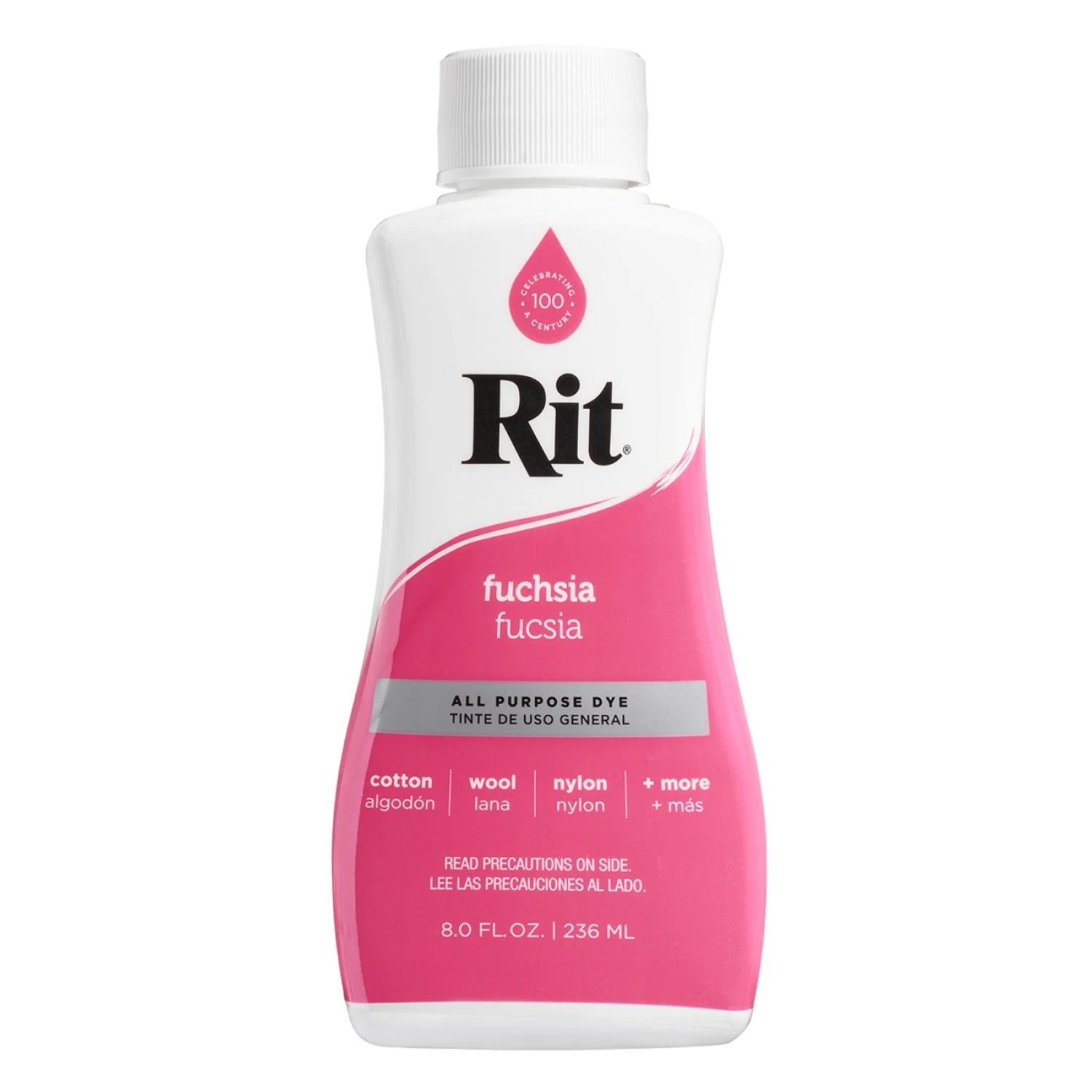 Rit All Purpose Liquid Dye 8oz Fuchsia