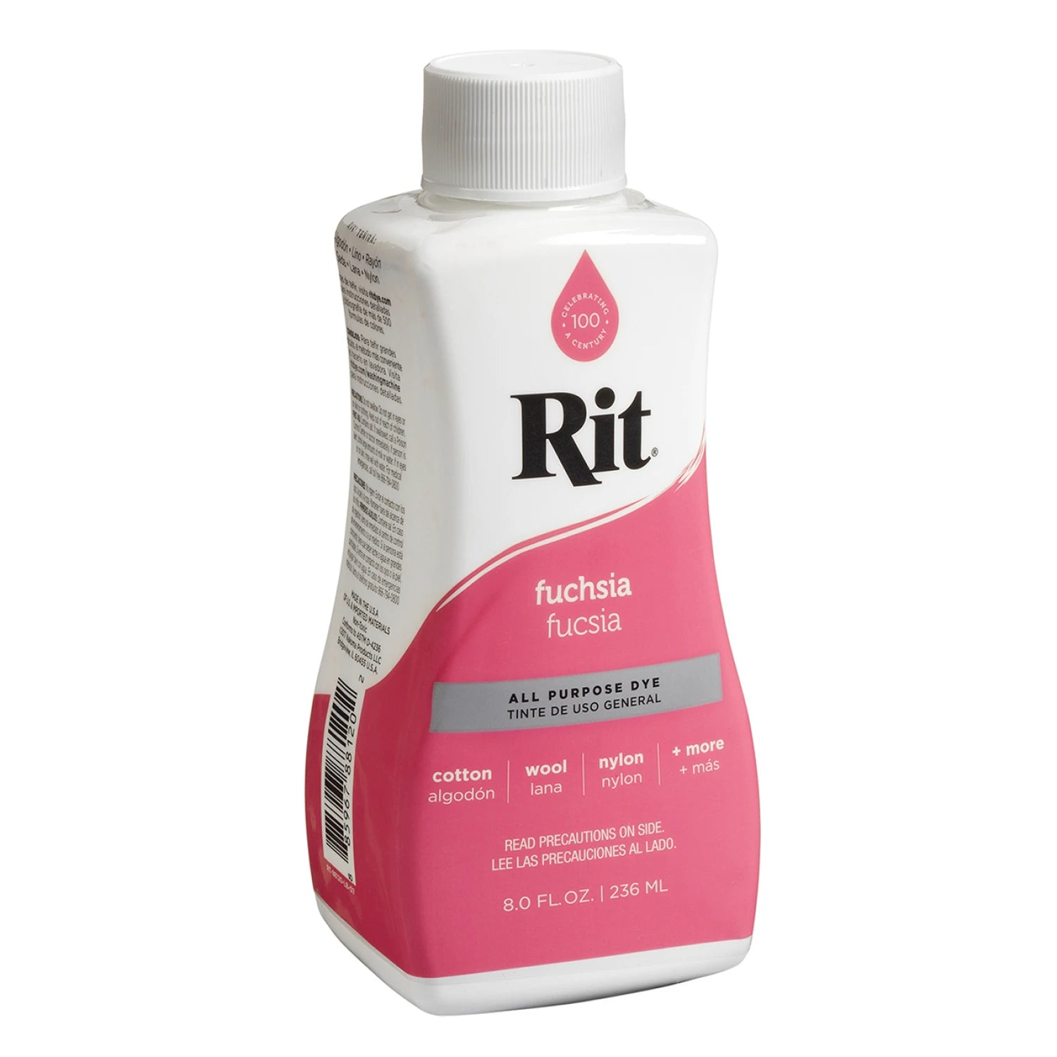 Rit All Purpose Liquid Dye 8oz Fuchsia