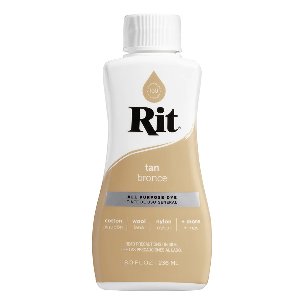 Rit All Purpose Liquid Dye 8oz Tan