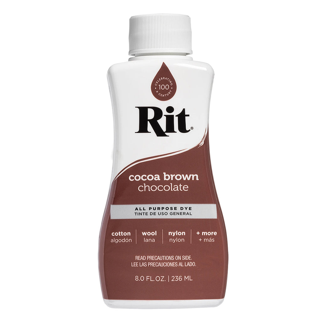 Rit All Purpose Liquid Dye 8oz Cocoa Brown