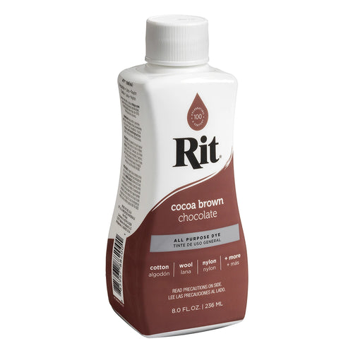 Rit All Purpose Liquid Dye 8oz Cocoa Brown