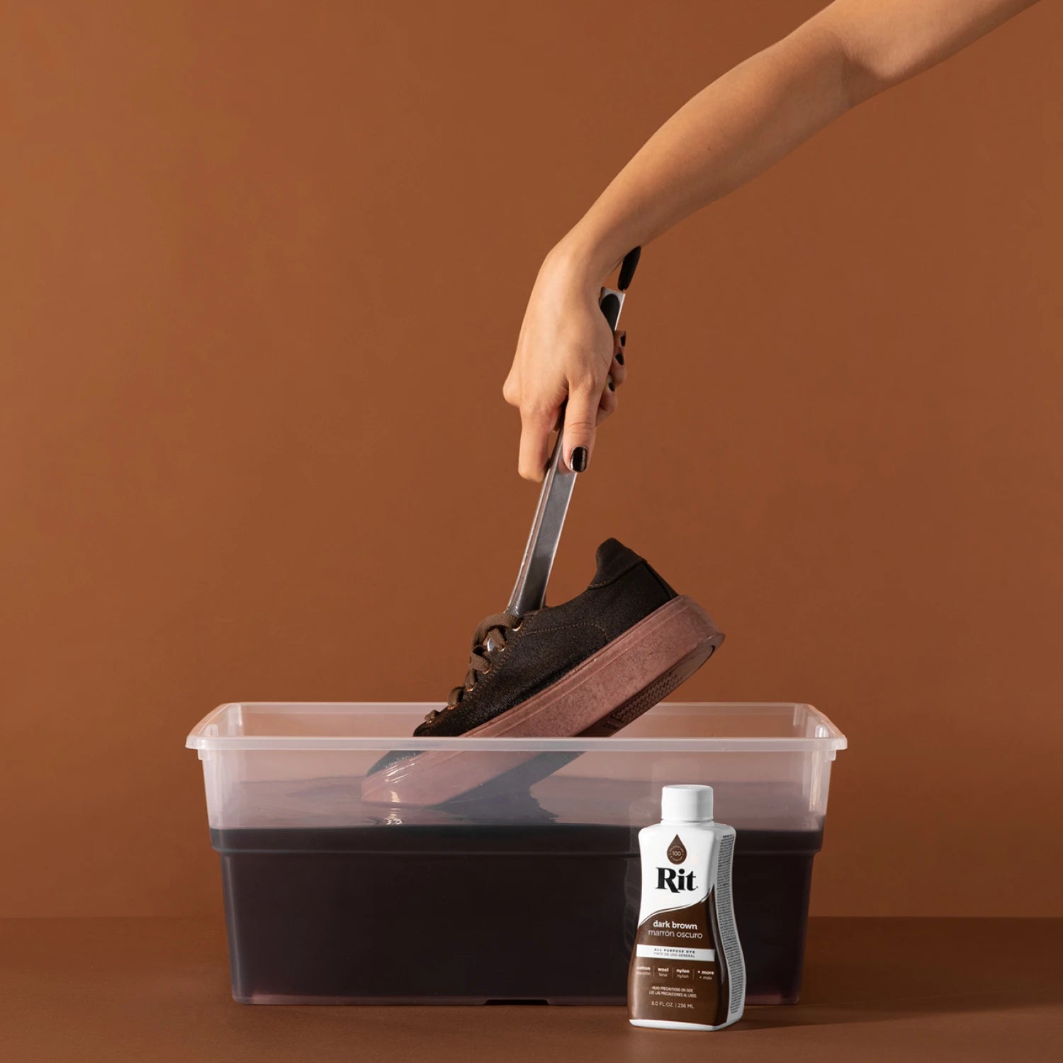 Rit All Purpose Liquid Dye 8oz Dark Brown