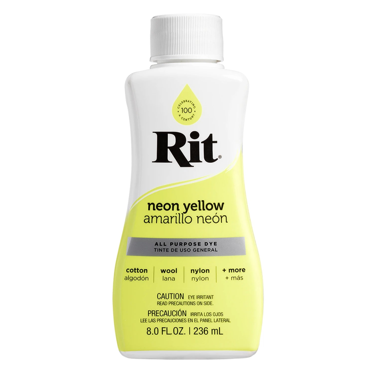 Rit All Purpose Liquid Dye 8oz Neon Yellow