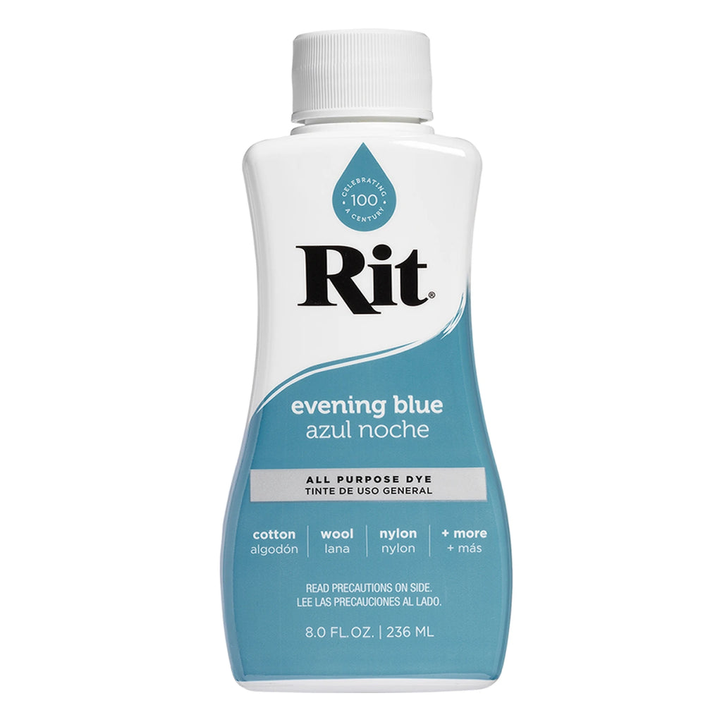 Rit All Purpose Liquid Dye 8oz Evening Blue