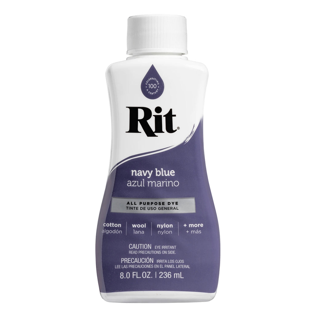 Rit All Purpose Liquid Dye 8oz Navy Blue
