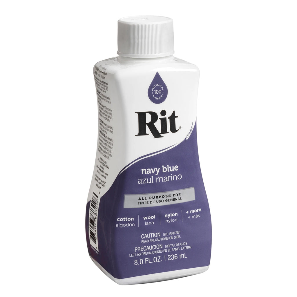 Rit All Purpose Liquid Dye 8oz Navy Blue