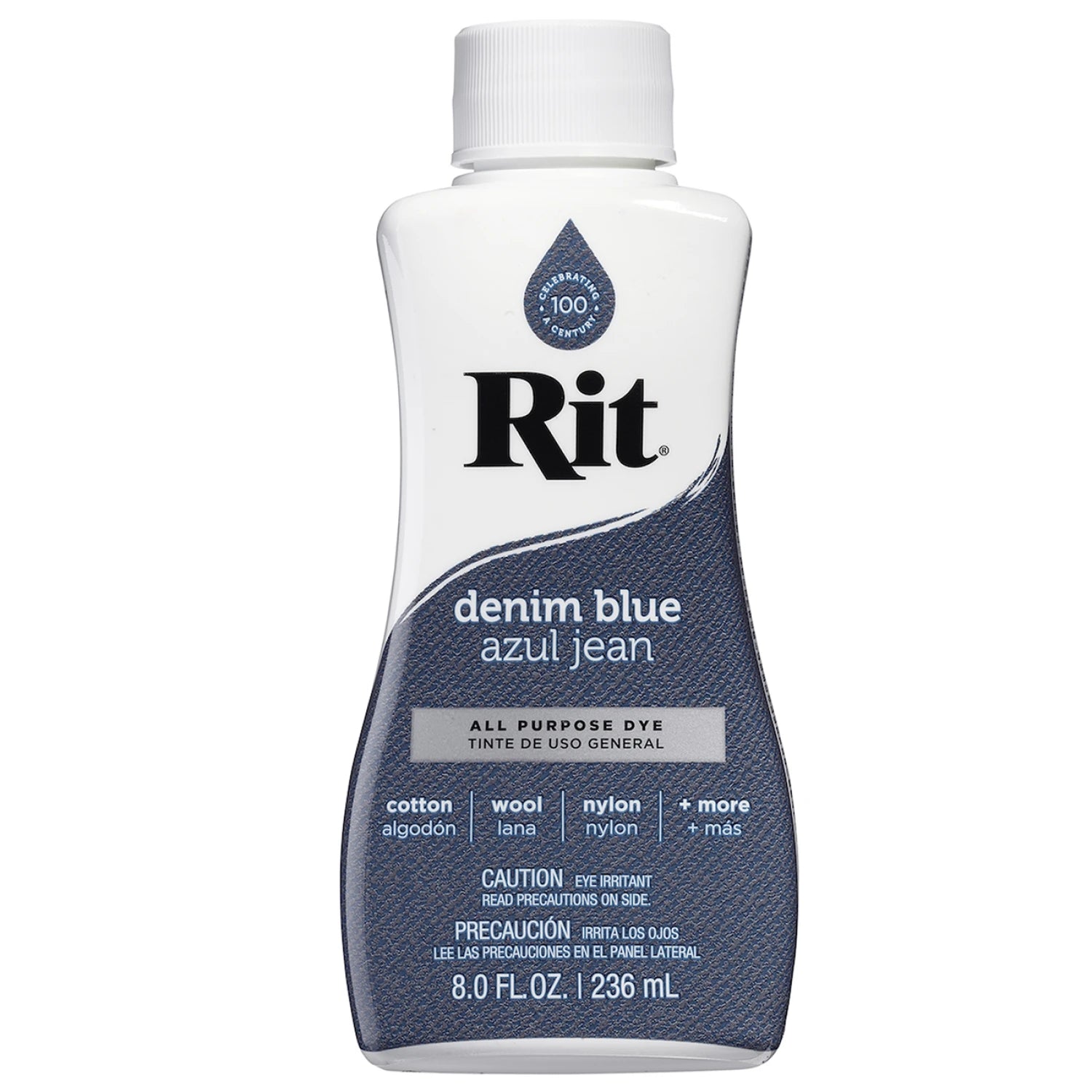 Rit All Purpose Liquid Dye 8oz Denim Blue