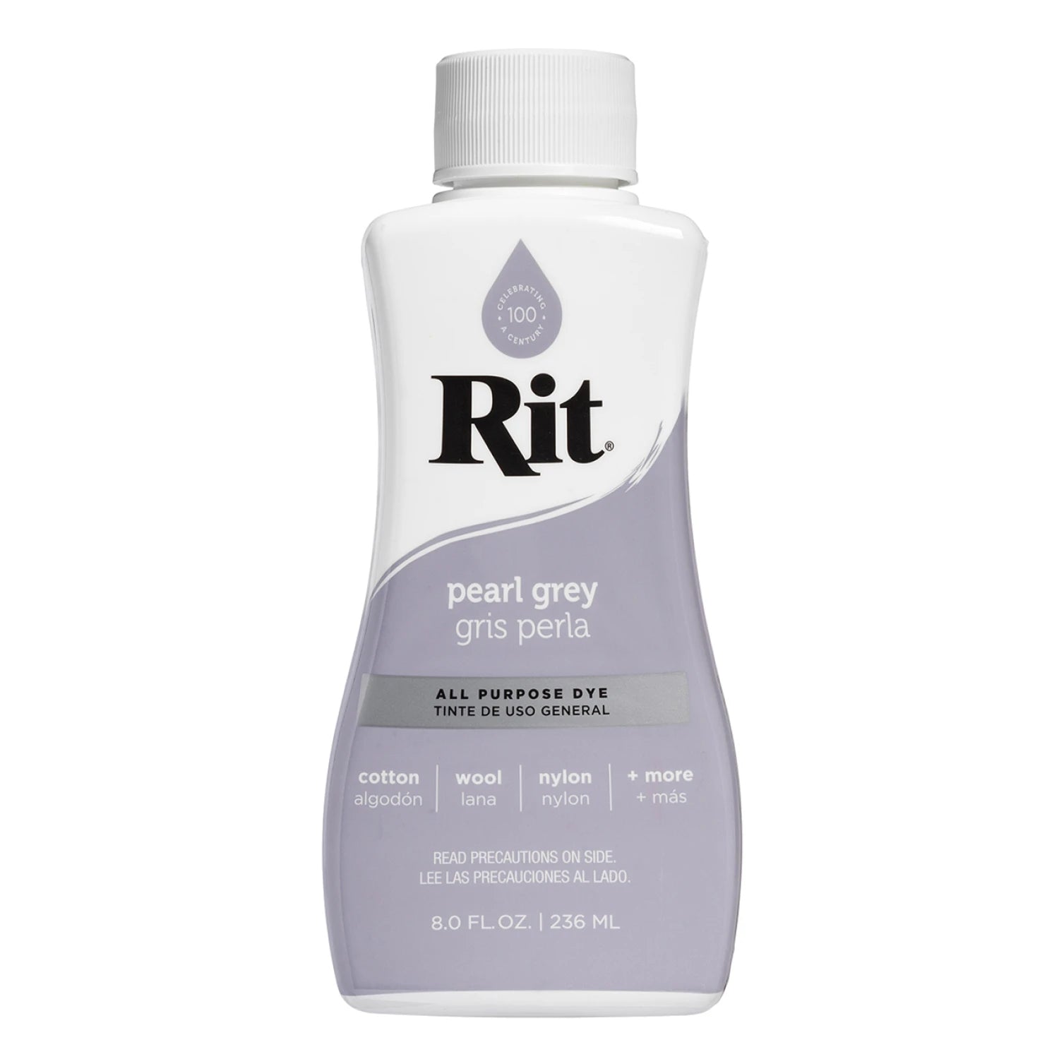 Rit All Purpose Liquid Dye 8oz Pearl Grey