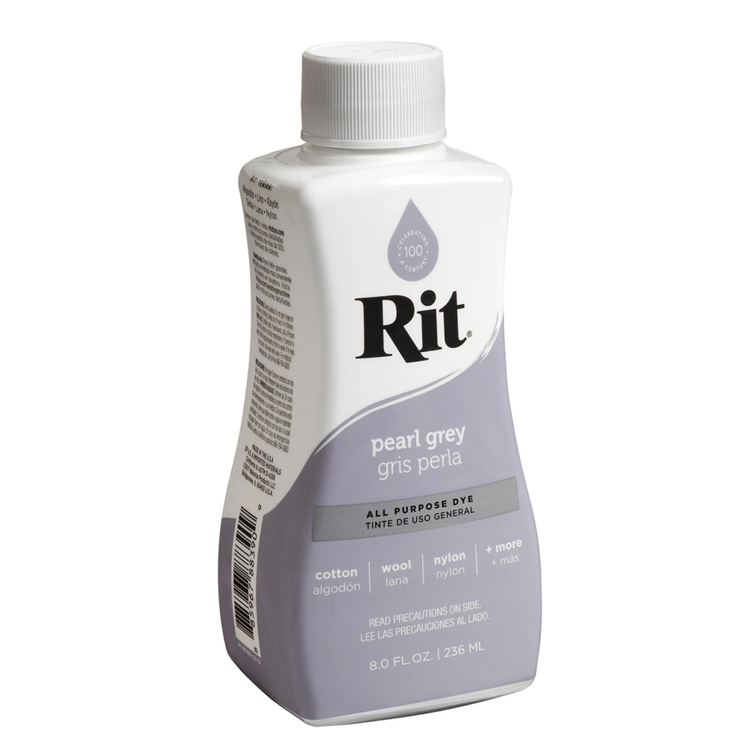 Rit All Purpose Liquid Dye 8oz Pearl Grey