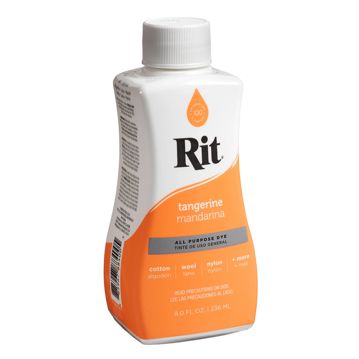 Rit All Purpose Liquid Dye 8oz Tangerine