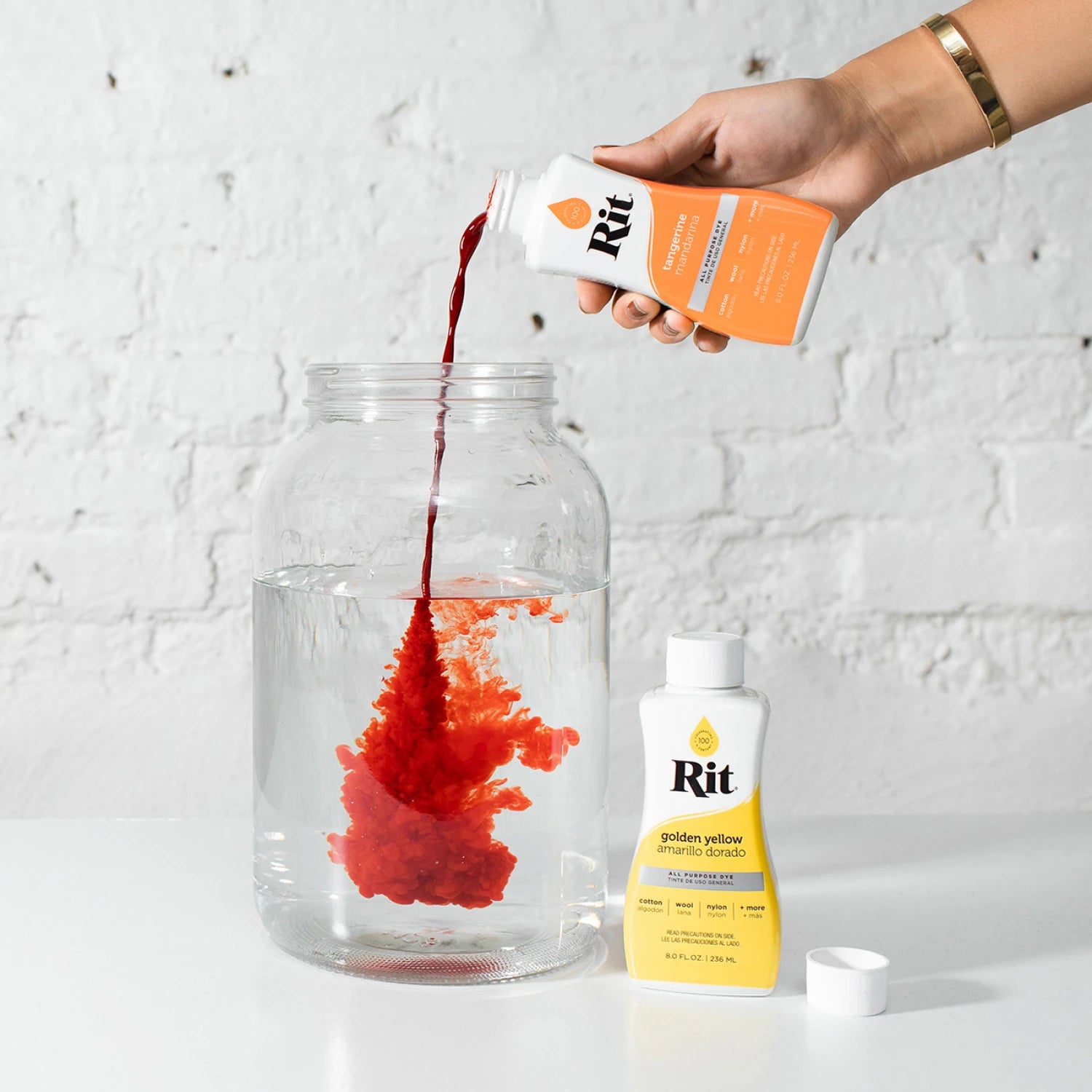 Rit All Purpose Liquid Dye 8oz Tangerine