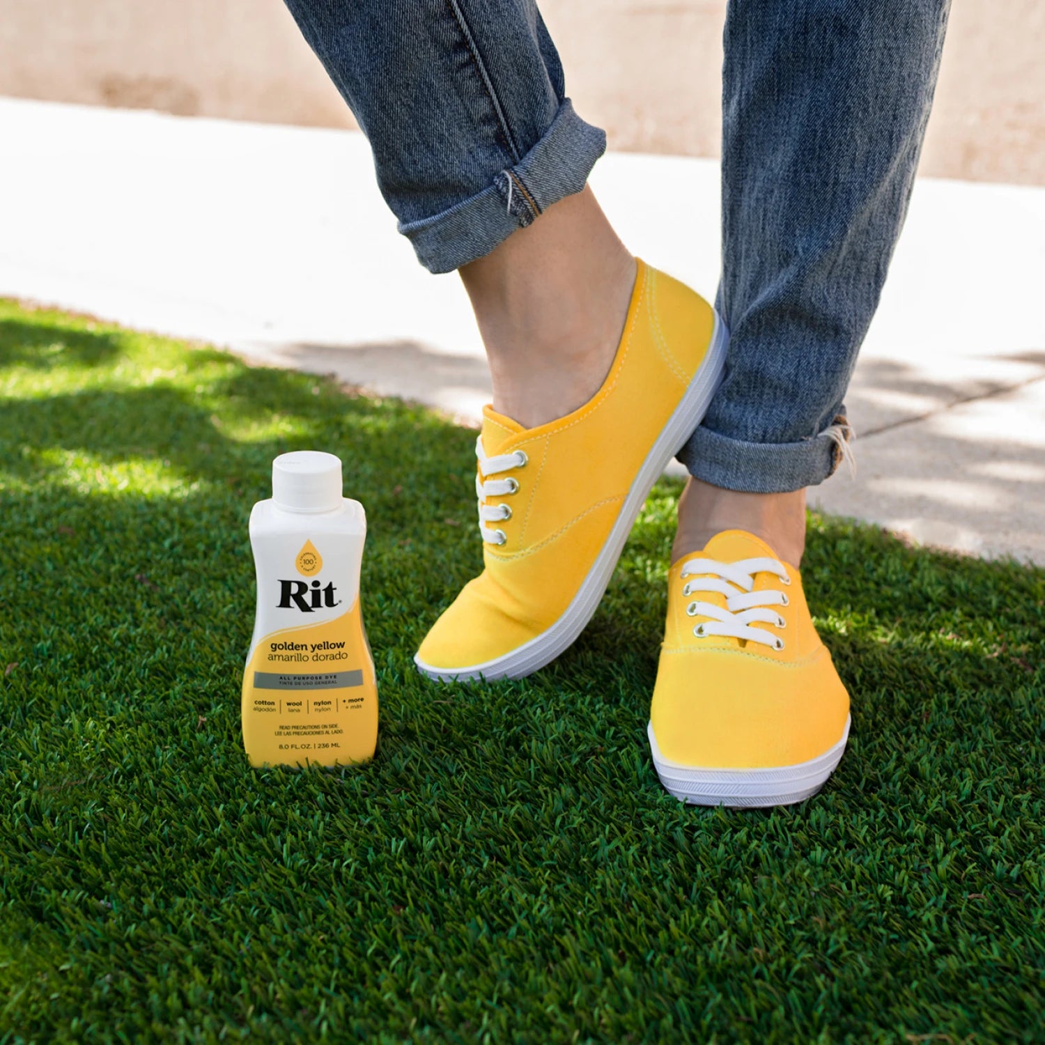 Rit All Purpose Liquid Dye 8oz Golden Yellow