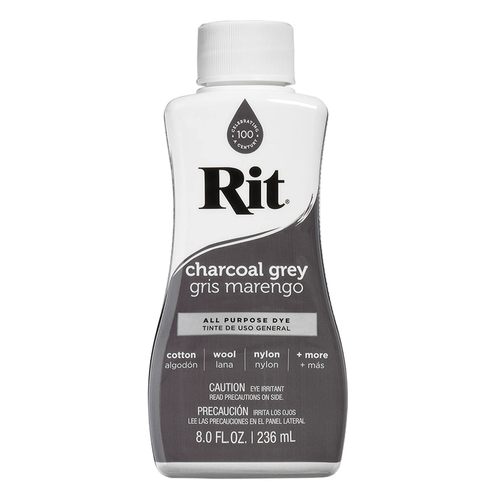 Rit All Purpose Liquid Dye 8oz Charcoal Grey